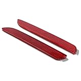AUTOKAY 81920-08010 81910-08010 Red LED Rear Bumper Reflector Fog Stop Tail Brake Light Fits for Toyota RAV4 2019-2023, for Avalon 2013-2018, for Lexus RC300 2016-2021, for RC350 2015-2021