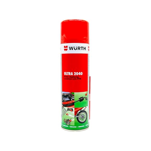 Wurth Ultra 2040 Lubricant, Penetrant and Water Displacer 500ml