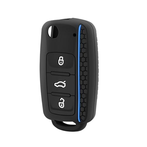 Coque clé voiture VW Polo Tiguan Passat étui protection intégrale