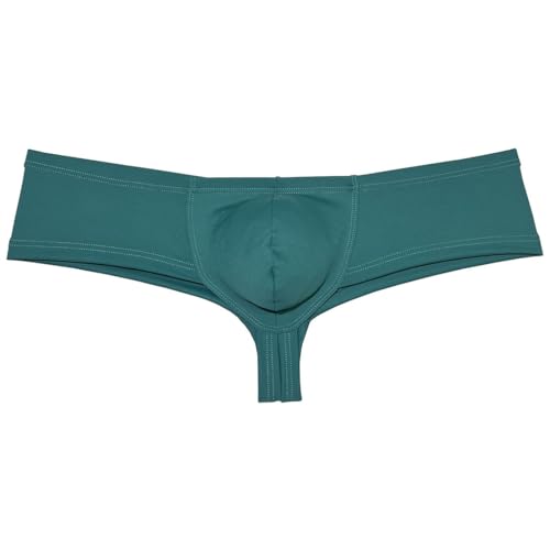 Men Half Coverage Skimpy Briefs Athletic Underwear Brazilian Bikini Boxer Briefs Skin Feel Micro Fabric Underpants4