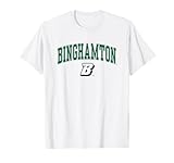 Binghamton Bearcats Arch Over White Officially Licensed T-Shirt