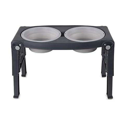 Dexas Pets Adjustable Double Pet Feeder Cover