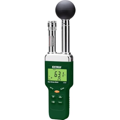 Image of Extech HT200 Heat Stress WBGT Meter, Audible and Visual Alarm
