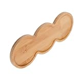 DECORNIJIA Posavasos Redondos de Bambú para Bebidas Bandeja Resistente y Antideslizante para Vino y Whisky para Hogar y Bar Diseño Elegante y Duradero Reutilizable