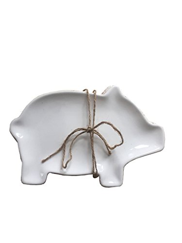 TAG Pig Shaped Tidbit Plates Set/2, 1 EA