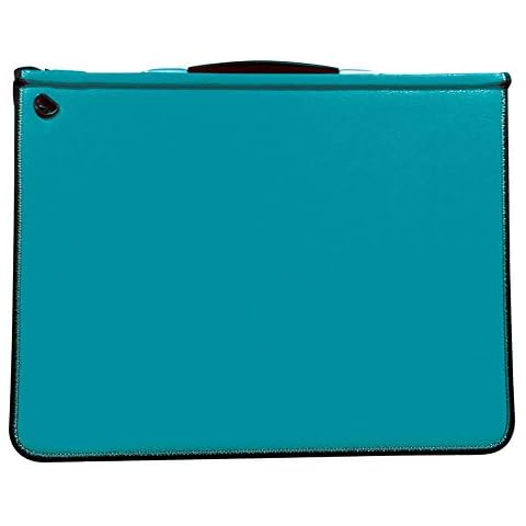 Artcare A2 Premier Portfolio-BARBADOS BLUE (5 free sleeves), Synthetic Material, 64x5x49 cm Cover