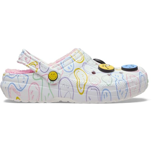 Crocs Smiley Classic Lined Clogs EU 41-42 : Finis les sols froids !