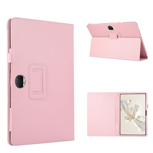 Funda para Honor Pad 9 de 12.1 pulgadas en color rosa con soporte plegable