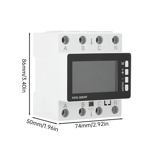 Compteur d'énergie triphasé pour identifier les pertes KWh - 4