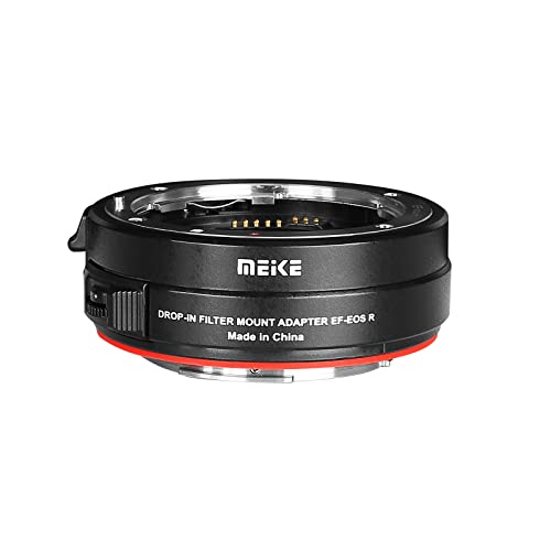 Image of Meike MK-EFTR-C Drop-in Filter Mount Adapter for Canon EF to EOSR with Variable ND Filter and UV Filter for EOS R R5 R6 RP R5C C70 Cameras