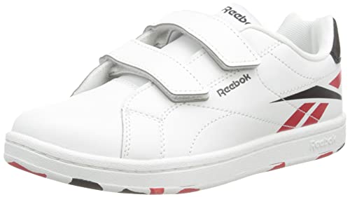 Reebok Royal Complete Clean Alt 2.0, Basket Bébé garçon, FTWR White/Vector Red/Core Black, 20 EU