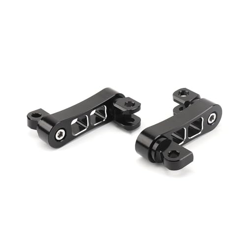 Cale pied moto passager réglable avec kit de montage et support d extension pince moto d autoroute