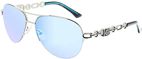 Preisvergleich Produktbild Guess Unisex-Erwachsene GF0257-5910X Sonnenbrille, Blau (Azul), 59