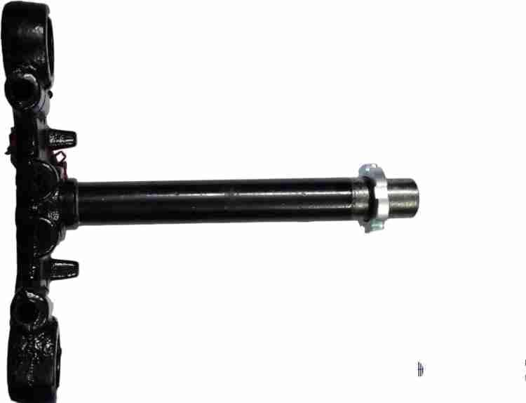 RX100 Handle Tee | Front End Steering Fork Stem & Triple Tree Assembly | Compatible with Yamha RX 100 | Durable Replacement Handle T for Smooth Control & Stability 2