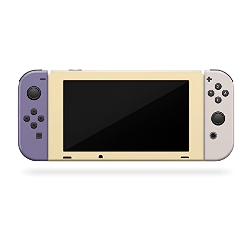 Image of Tacky Design Solid Color Skin Compatible with Nintendo Switch Skin Wrap Cover, Colorwave Blocking for Nintendo Switch Stickers, Premium Vinyl 3M Full Wrap Decal.