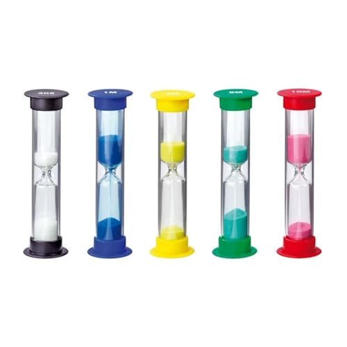 Reloj de arena de 1 minuto, temporizador de arena, solución de sincronización para competencia, cepillado de dientes, lectura, cocina y más control del tiempo de cocción