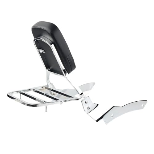 Barre Sissy en aluminium V-Star 650 400 avec support de bagages
