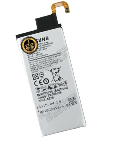 Image of EB-BG925ABE Battery for Samsung Galaxy S6 Edge G925 G925F G925I G925A G925T G925V G925P G925S G9250 Battery with 1 Year Warranty**** (P103)