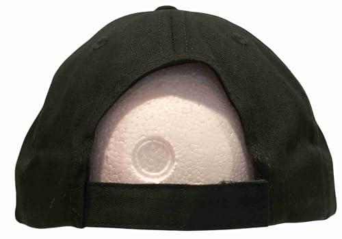 Gorra ajustable bordada CAT Hat 2072 negra miniatura 2