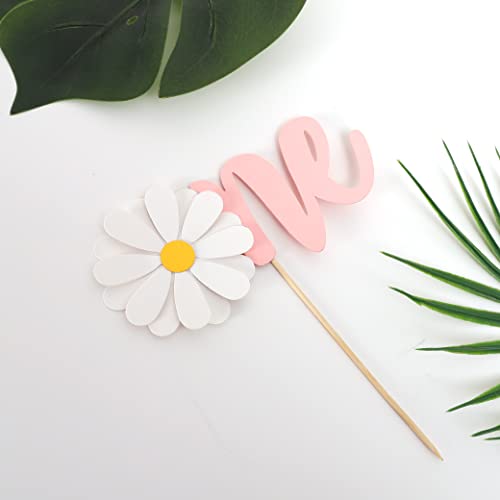 Daisy First Birthday Cake Topper - One Groovy Toppers, Daisy One Cake Toppers, Daisy Party Decorations Supplies, Daisy Flower Cake Topper For Daisy Retro Hippie Boho Girl Birthday Party Decorations #TOP6