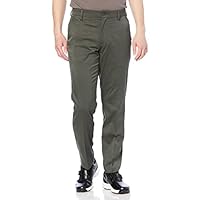 Amazon Essentials Pantaloni Elasticizzati con Taglio Dritto Uomo, Verde Oliva, 29W / 29L