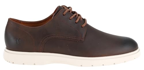 Image of Frye Connor Oxford Men's Leather Dress Shoes - Classic Stylish Oxfords-Shoes for Formal & Casual Wear, Durable & Comfortable