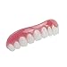 Produktbild DYSEL Perfekte Smile Furniere Kosmetische Zähne Sofortiges Lächeln Zahnersatz Quick Selber Machen Extra Dünn Silikon Teeth Wiederverwendbaren und Abnehmbaren 2pc