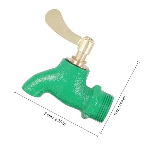 Grifo de hierro antiguo para lavandería doméstica y riego de plantas en jardín 3