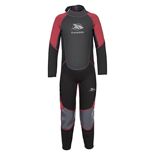 Amigo Merlot Marl 5/6 Neoprenanzug f�r Jungen, 3 mm lang, ergonomische Passform, innenliegender Schl�ssel, mit Rei�verschluss hinten