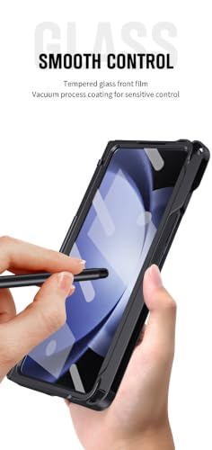 Étui Samsung Galaxy Z Fold 8 Ultra rose protégeant la charnière des rayures et chocs