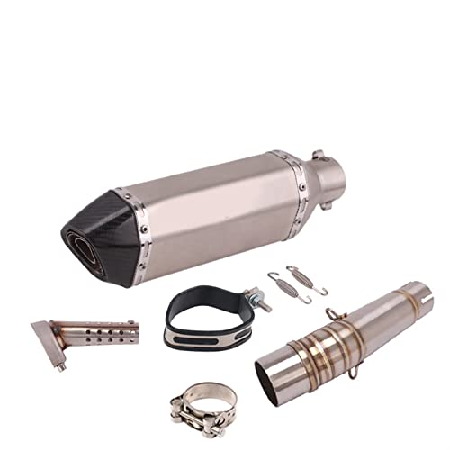 Tuyau d'échappement NC 700 D Integra résout les fuites de gaz avec son raccord 51 mm