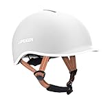 LUMDEER CITYCLE Bicycle Helmet - Minimalist Retro E Bike Helmet, Certified Scooter Helmet for Commuting, Adult Helmet Mens, Womens