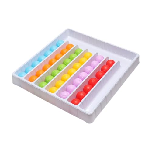 Jeu de tri de balles par couleur pour aider les enfants de 3 ans à se concentrer
