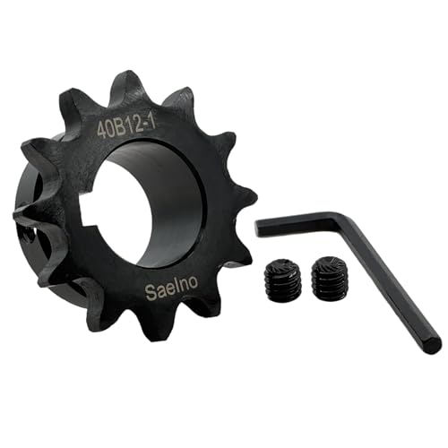 Saelno #40 Roller Chain Sprocket Type B 1 inch Bore