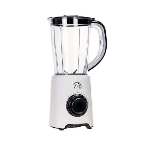 7H SEVEN HOUSE Batidora de Vaso 800W 2 Velocidades Blendia 7house