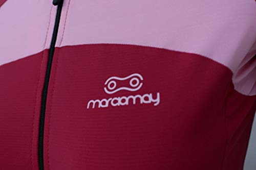 Camisa De Ciclismo Feminina Márcio May Elite Vermelha