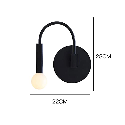 Lámpara de pared para dormitorio que elimina sombras y fatiga visual 8