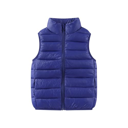 Girls Boys Puffer Vest Lightweight Puffer Vest Sleeveless Jacket Zip Up Down Vests Warm Winter Vests wirh Pockets