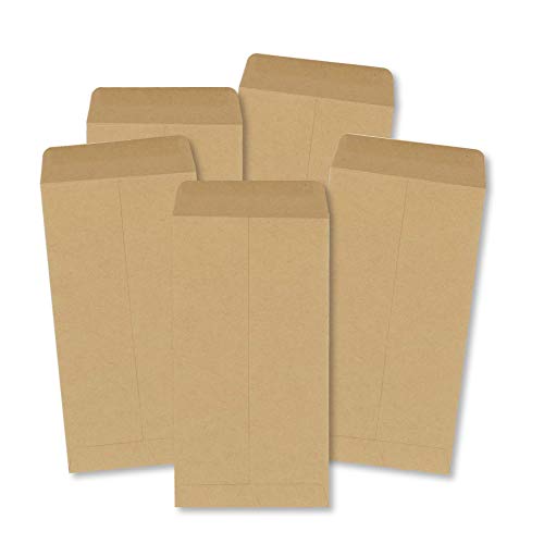 Coin Envelopes, 500 Pack Kraft Seed Envelopes, Small Parts Envelopes...