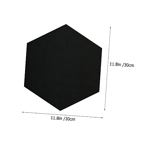 BESTonZON 12pcs Paneles Acústicos Hexagonales Absorbentes Autoadhesivos para Decoración de Pared, Aislantes de Sonido para Oficina, Hogar y Reducción de Ruido miniatura 2