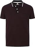 Jan Vanderstorm Herren Kurzarm Poloshirt Hammi dunkelrot 4XL (XXXXL) - 68/70