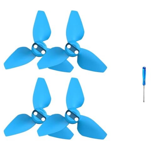 Hélices bleues pour drone Neo à emporter en voyage pour vos vidéos de vacances