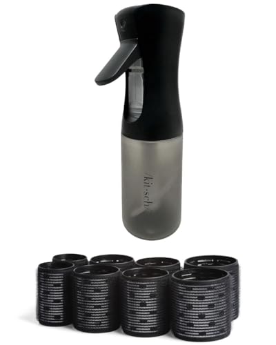 Kitsch Continuous Spray Bottle & Ceramic Thermal Hair Rollers
