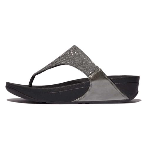 Image of Fitflop Women's Lulu Shimmerlux Toe-Post Sandals