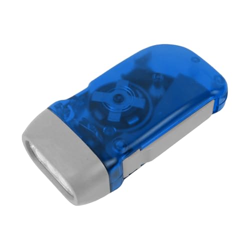 Xinhuju Outdoor-Taschenlampen für Camping, verstellbare Handkurbel-Taschenlampe, tragbare Wanderlampe, robustes Blitzlicht für , Erkundung, Stromausfall, Trekkingausrüstung