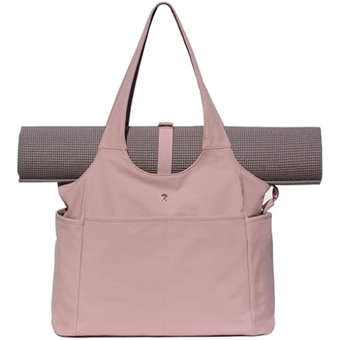 ESVAN Yoga Tote Bag Mat bag Women Shoulder Bags Carryall Tote for Travel Office Workout Gym Nurse Beach Cover