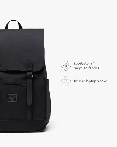 Image of Herschel Retreat Backpack, Black Tonal, Small - 17L