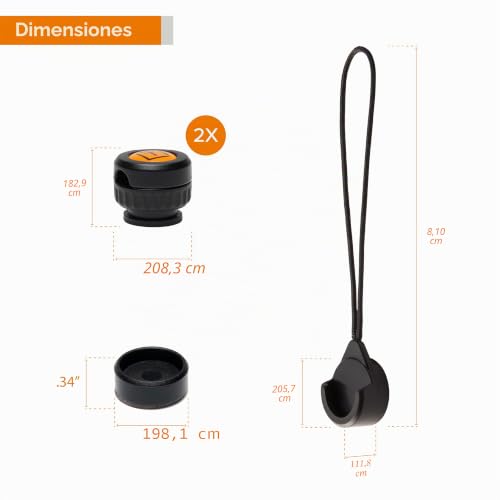 Kit de soporte de cable Tether Tools para cámara y ordenador en estudio 5