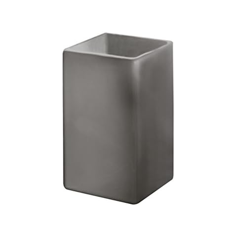 Kleine Wolke Anthracite Stone Toothbrush Holder Cover