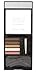 wet n wild Ultimate Eyebrow Universal Stencil Kit, 5 Brow Color Makeup Set, Spoolie For Brushing and Blending, Hair Removal Tweezers, Sponge Brush Applicator, 3 Stencils, Universal Appeal